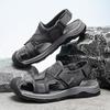 Summer Sandals Men's 2025 New Fashion Trend Versatile Men's Beach Shoes Soft Sole Outdoor Leisure Sports Wear-resistant