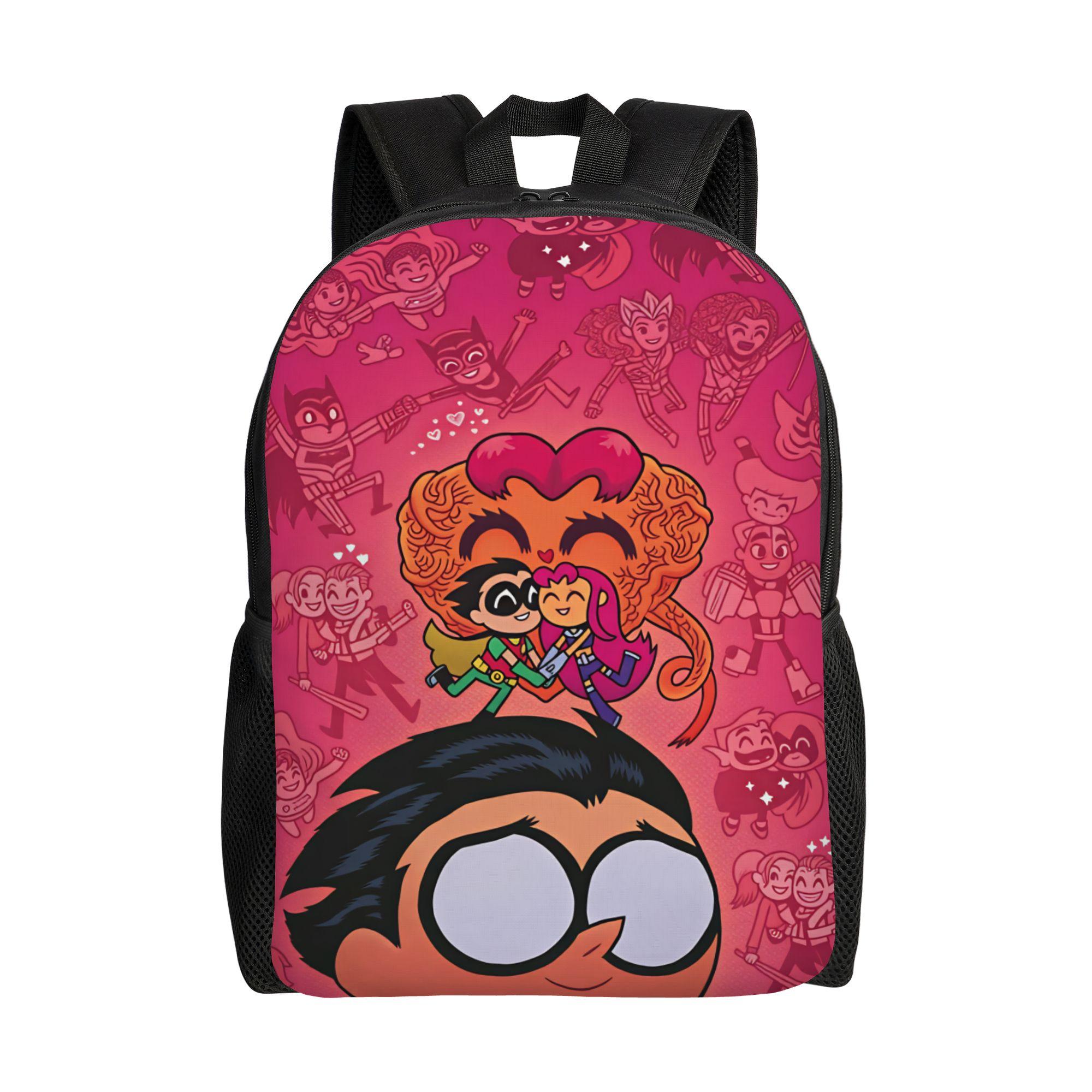 Uzumaki Gaara Kurama Shukaku Sac à Dos Quotidien Sac à Dos d'Excursion Jeune Designer Léger Sacs d'École Sac à Dos Kawaii as picture