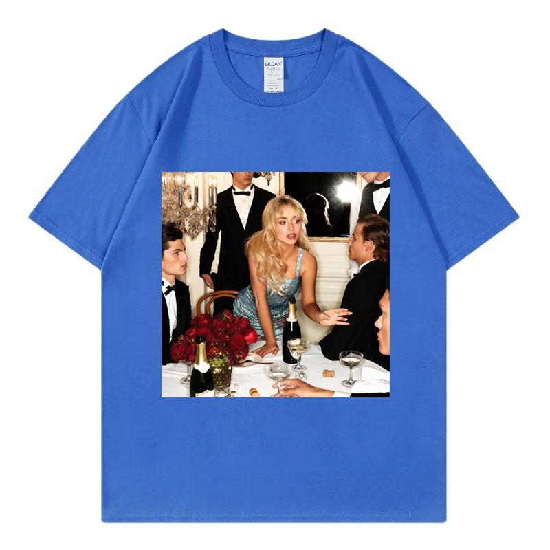 Sabrina Carpenter Mans Best Friend Album Graphic T Shirts Men Women Fashion Y2k Oversized Tshirt Summer Casual Cotton Tshirts