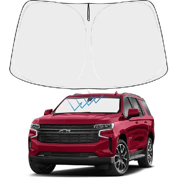 Proadsy 2025 Upgrade Front Windshield Sun Shade Foldable RAV4 Sunshade Protector Fit -2025 RAV-4 SUV Crossover, TRD Off-Road, LE XLE Premium Limited