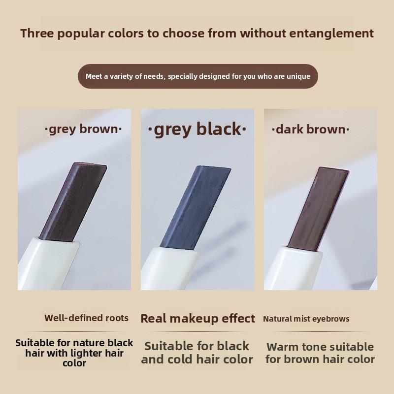 Long-lasting Waterproof Eyebrow Pencil for Women No Color Fading Beginner Eyebrow Pencil and Eyebrow Powder