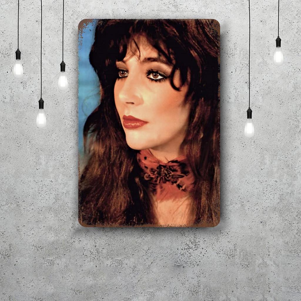 Kate Bush Metal Signs Wall Decor Vintage Tin Signs Captain Metal Poster Decor for Bar Pub Club Wall Decoration