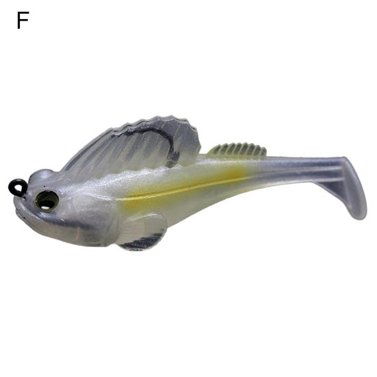 10g/14g Appât Leurre Hameçon Aiguisé Lumineux Simulation Tentant Pêche PVC Méduse Jigger Puissance Enroulement Leurre Plombé Pêche en Plein Air