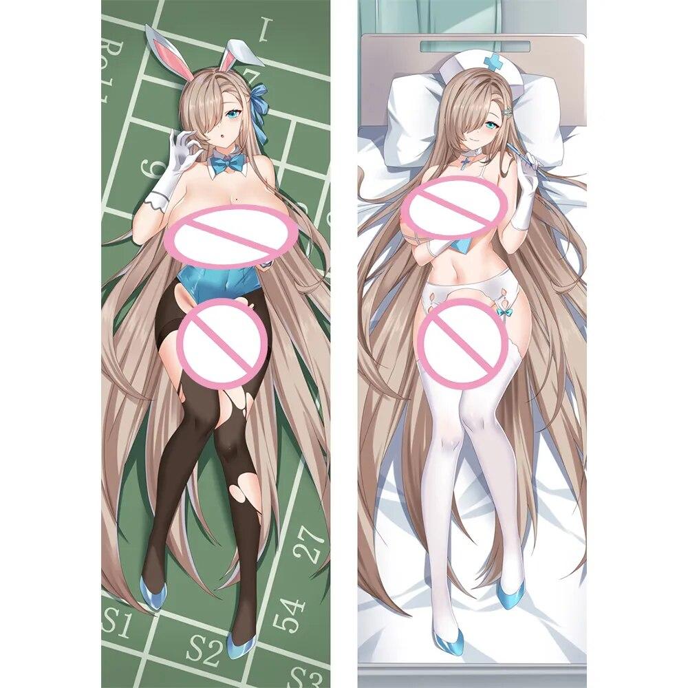 Blue Archive Dakimakura Ichinose Asuna Body Pillow Case Cute Otaku Bedding Sleeping Hugging Cushion Cover Life-size Pillowcase