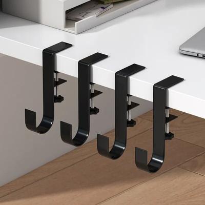 1Pcs Adjustable Desk Edge Hook Without Punching Office Desktop Edge Hanging Bag Hook Student Backpack Storage Hanging Hook