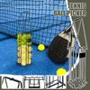 1pc Portable tennis ball picker professional fast downward pressure tennis ball picking basket convenient ball picking artifact