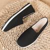 Cloth Shoes Breathable Casual Soft-soled Shoes Large Size Black Shoes Non-slip