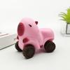 Capybara Squeeze Fidget Toy,Capybara Car, Capybara Pulls Car Toy, Capybara Stretch Car Soft Extensible for Stress Relief