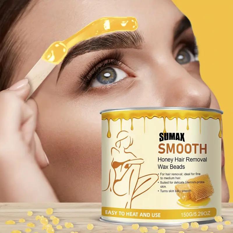 150g SUMAX Smooth Ultra Sensitive Zinc Oxide Pot Wax for Easy Hair Removal