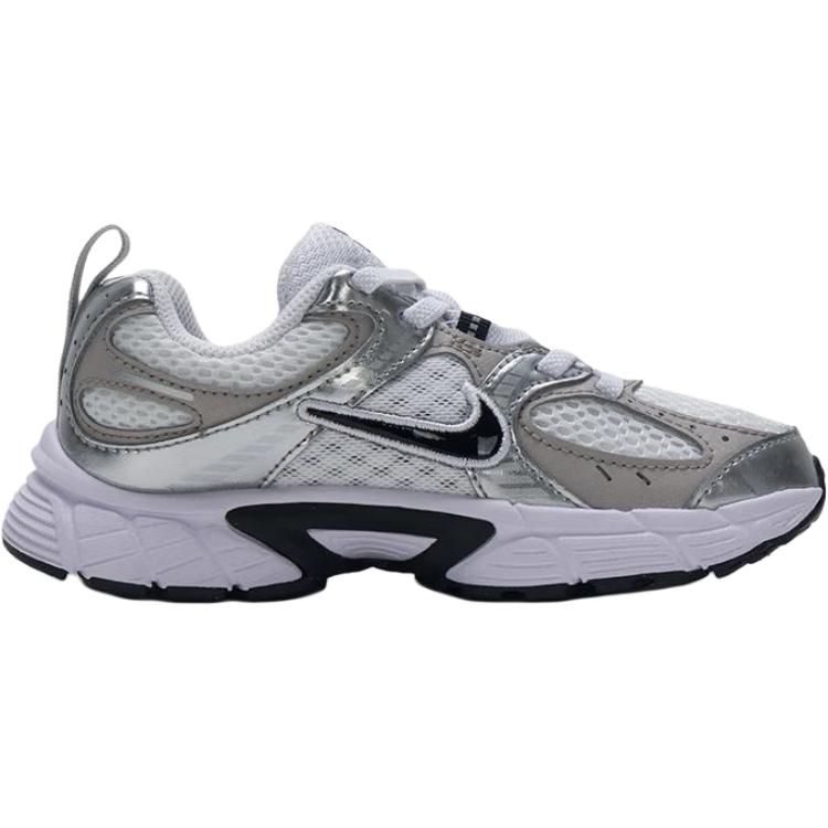 Nike V5 RNR PS Alb Vast Gri Pantofi Sport pentru Copii Gri Colegial Negru HQ6412-100
