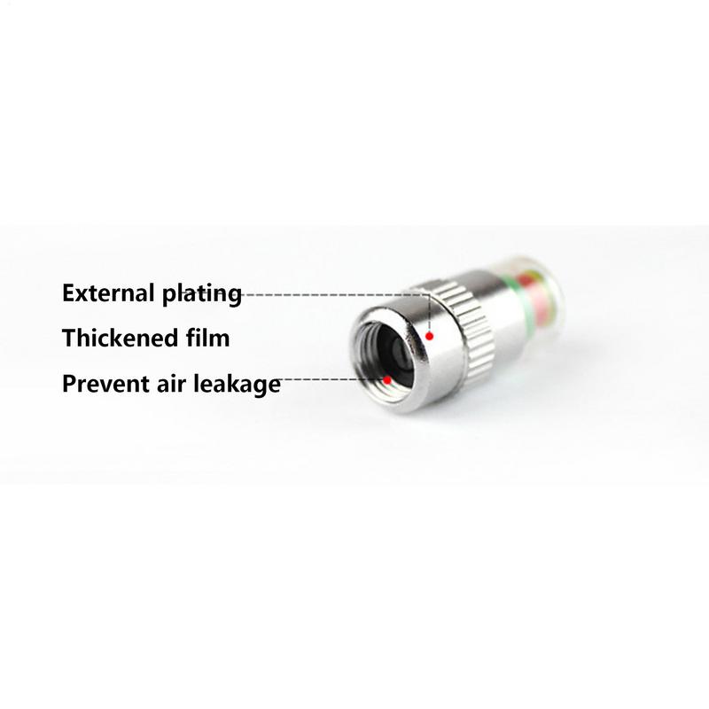Tire Pressure Gauge Caps Tire Valve Caps Pressure Indicator 4X Tire Pressure Monitor Car Tire Air Caps Valve Stem Caps Sensor