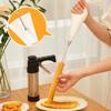 Maker Machine Machine for Sauces Stainless Steel Churro Maker Machine Kit with Piping Tips Bag Brush Easy to Fill Fritters
