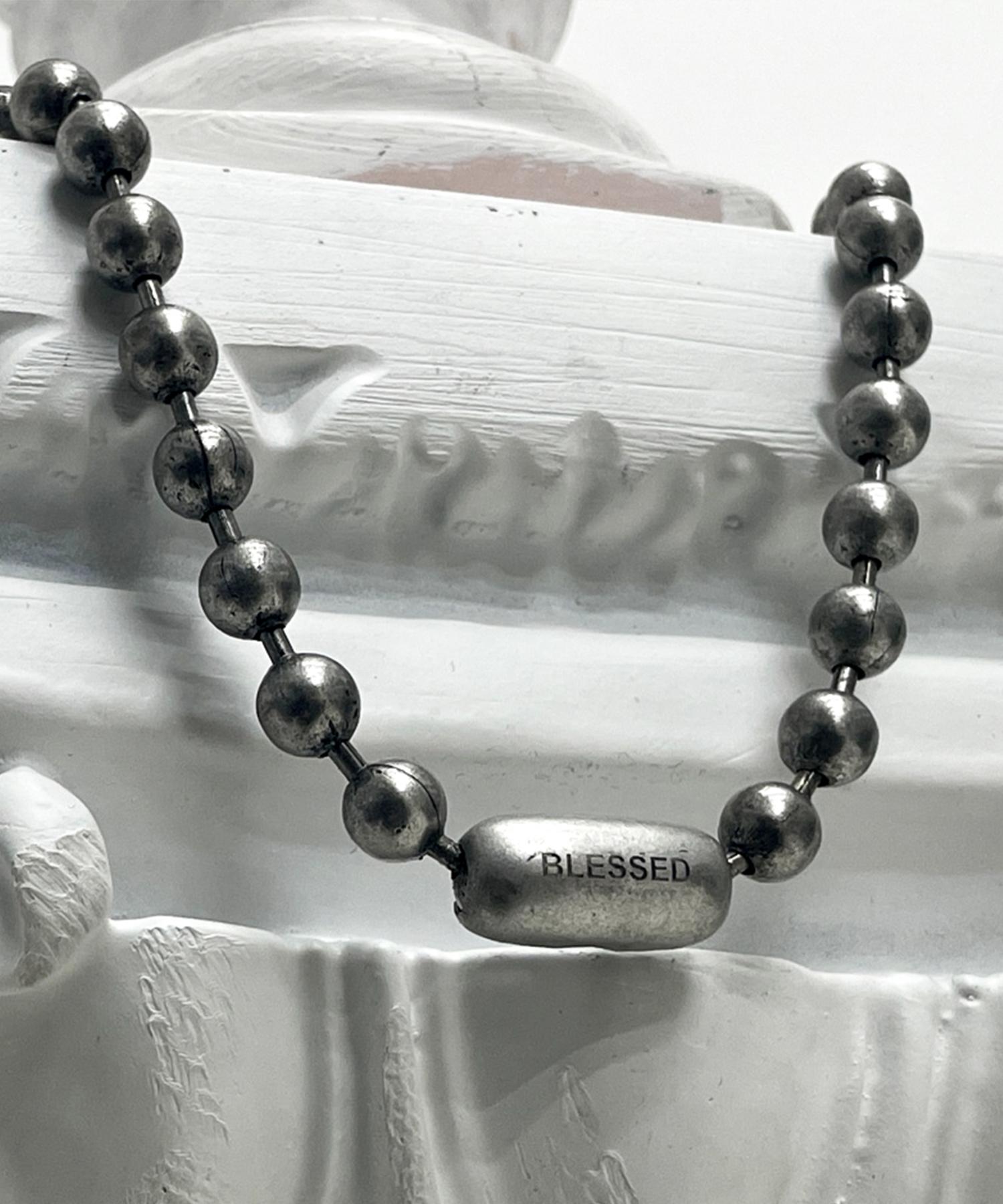 Blessed Bullet 9Mm Ball Chain Necklace