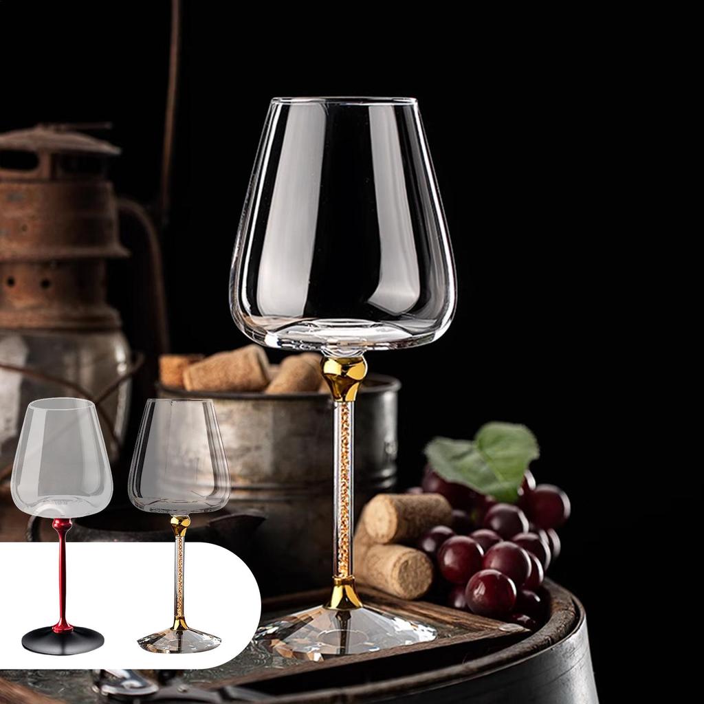 Wine Cup Fancy Wine Glass Crystal Glassware Rolling Ergonomic Organizer Holder For Cocktail Drinking Birthday Pool Wedding