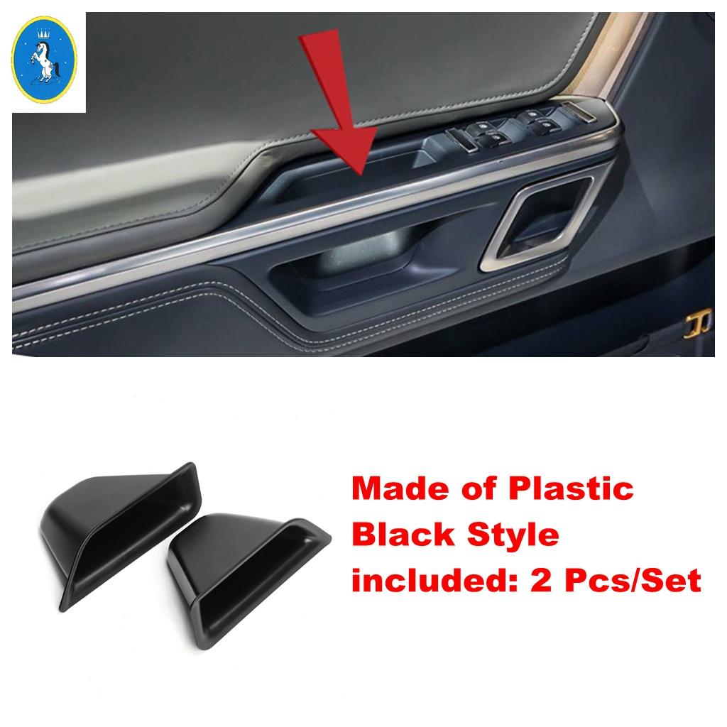 

Front Door Handle Storage Box / Center Console Organizer Tray with Cup Holder Storage Box For Rivian R1T Rivian R1S Accessories