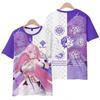 New Game Honkai Impact 3rd Kiana Kaslana T-Shirts 3D Print Kid Anime Tee Men Women Short Sleeve O-Neck T Shirt Harajuku Y2k Tops