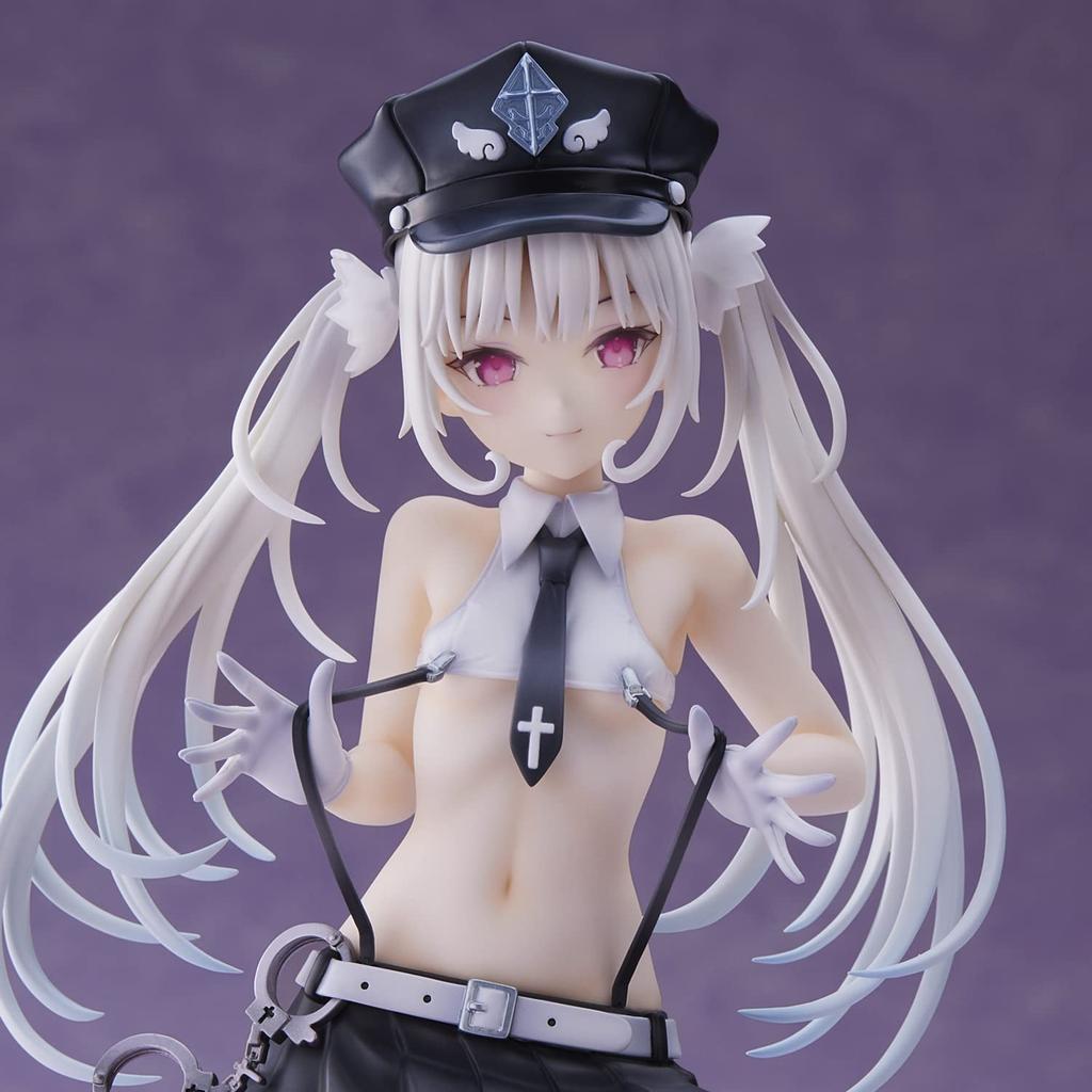 Rurudo Illustration PVC ABS Painted Finished Figure White "Angel Police" Non-scale &