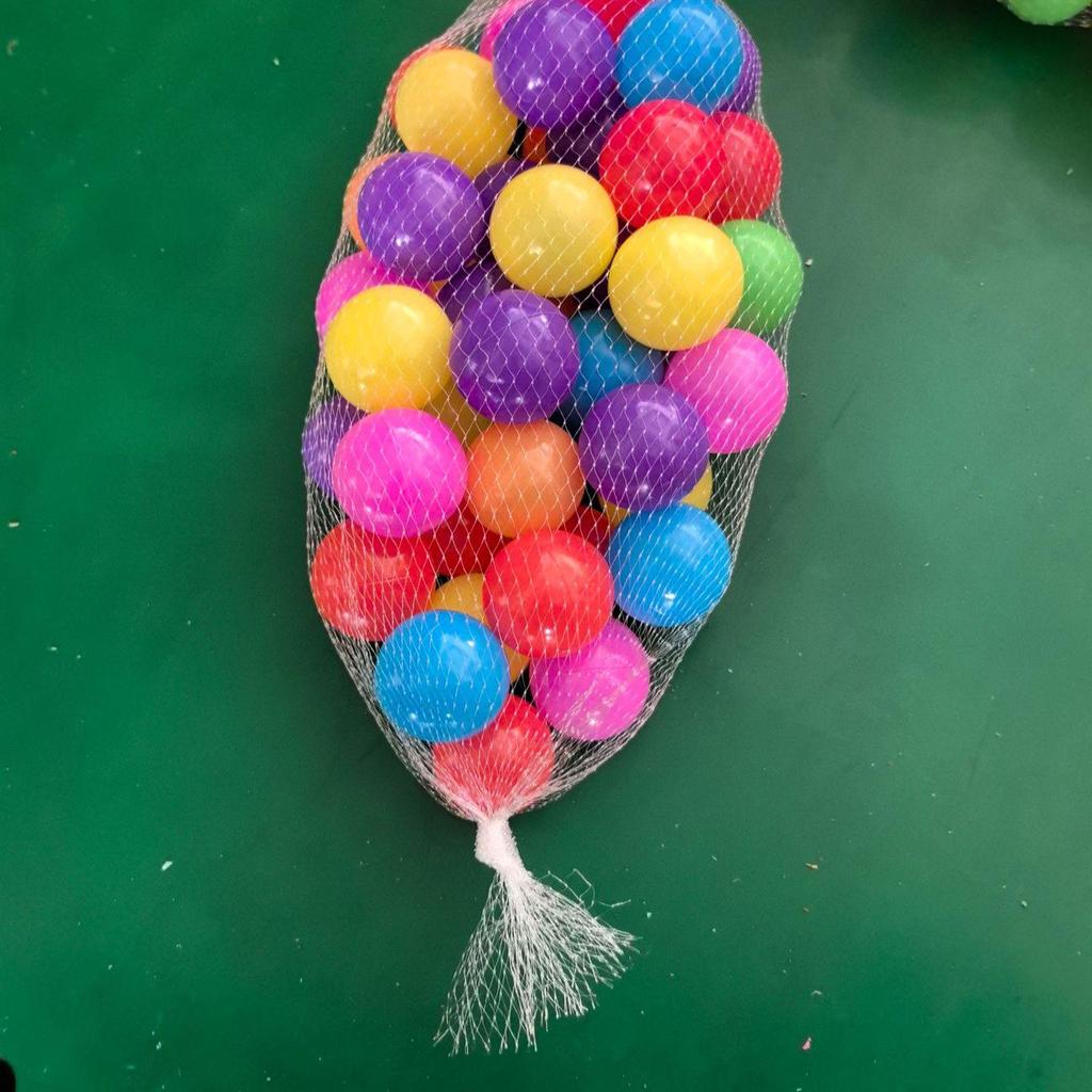 Custom Labeled Ocean Balls (50 or 100-pack), Food-Grade and Cross-Border Shippable Toy Balls.