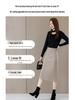 Woolen High-Waist A-line Midi Skirt for Women - Spring/Autumn 2025 Collection