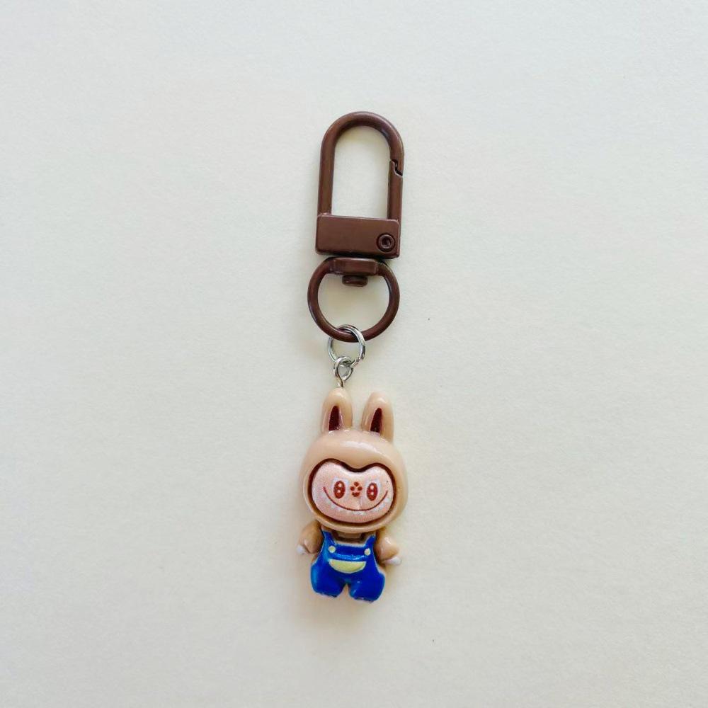 

Adorable Cartoon Resin Keychain Doll Pendant - Cute Decoration for Bags or Bestie Gift хакі