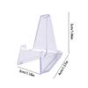 Clear Acrylic Coin Display Stand Acrylic Card Stand Portable Clear Coin Display Stand Coin Capsule Holder Support Card Organizer