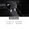 For Lexus NX RX ES IS GS ES UX 300 350 350 450 Suede Leather Car Gear Shift Knob Cover Car Gear Handle Head Inner Accessories