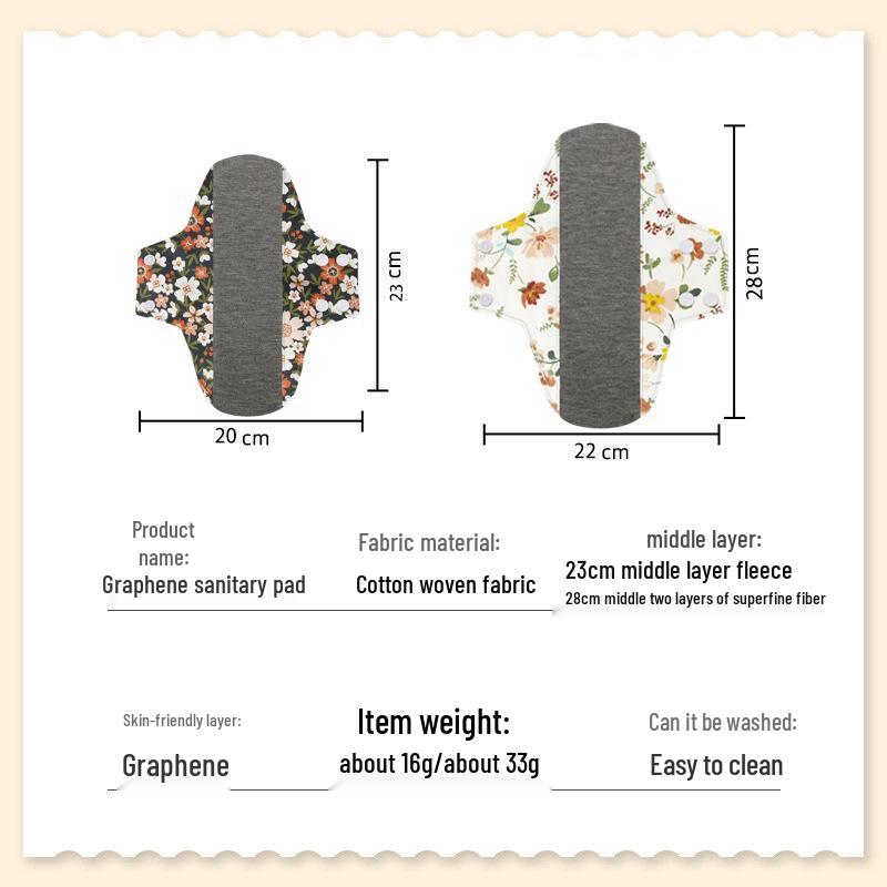 Graphene Antibacterial Ultra-Thin Postpartum Panty Liners