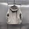 Men's High-End Loose Hooded Windbreaker: Versatile Casual Street-Style Jacket for Spring & Autumn