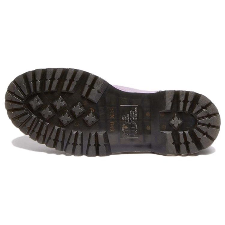 Dr.. Martens Jadon Series Piele Talpă Groasă 8 Găuri Șireturi Botine Scurte Unisex Violet 26378308