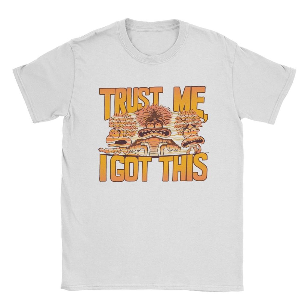 Trust Me I Got This Insides Anxiety Outs T Shirt for Men Cotton T-Shirts Round Neck Tee Shirt Short Sleeve Clothes Plus Size