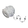 Transparent Beaded Chain Christmas Tree Ornament for Window and Home Décor