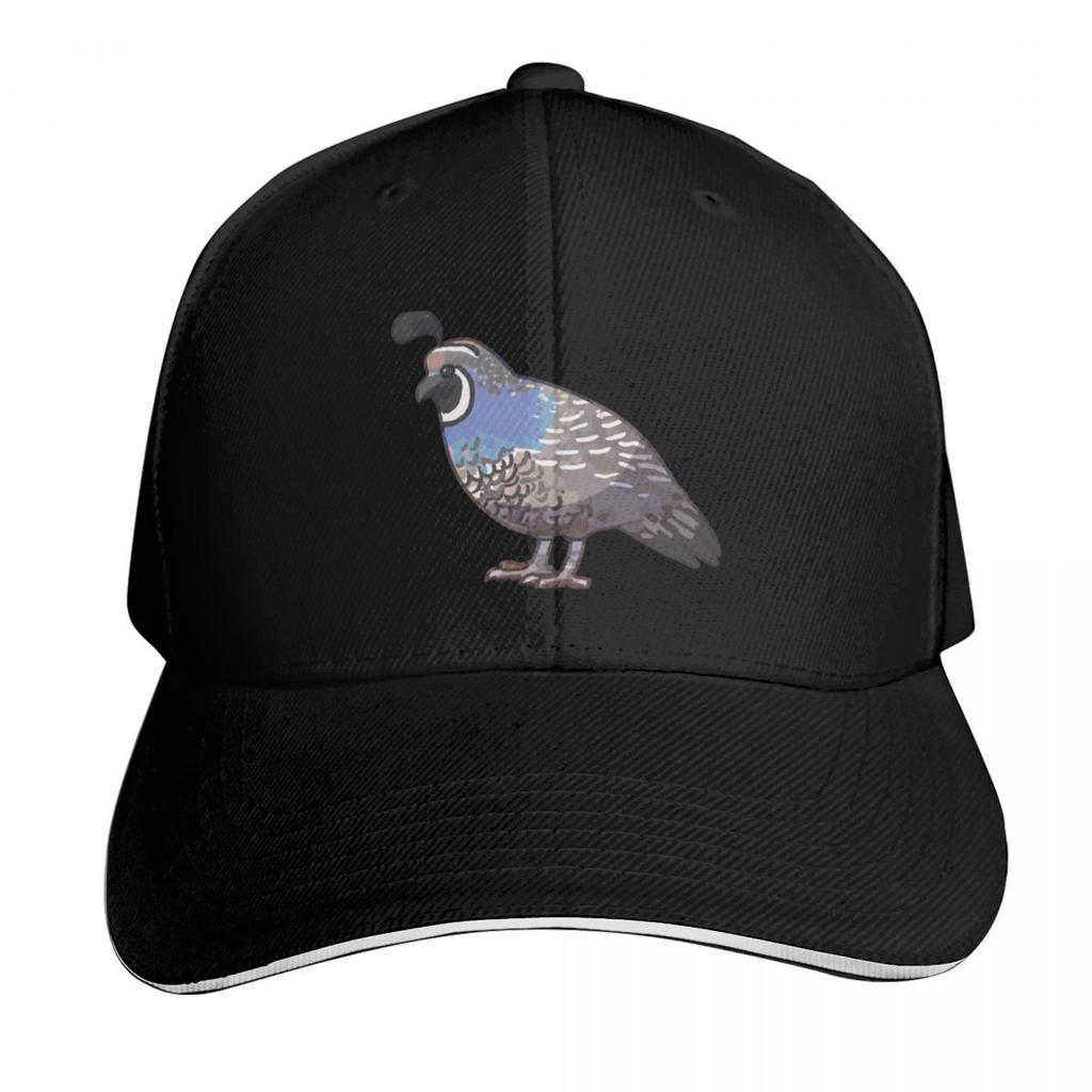 California Quail Baseball Cap Christmas Hat Unisex Hat Streetwear Fishing Hat Womens Beach Visor Unisexs