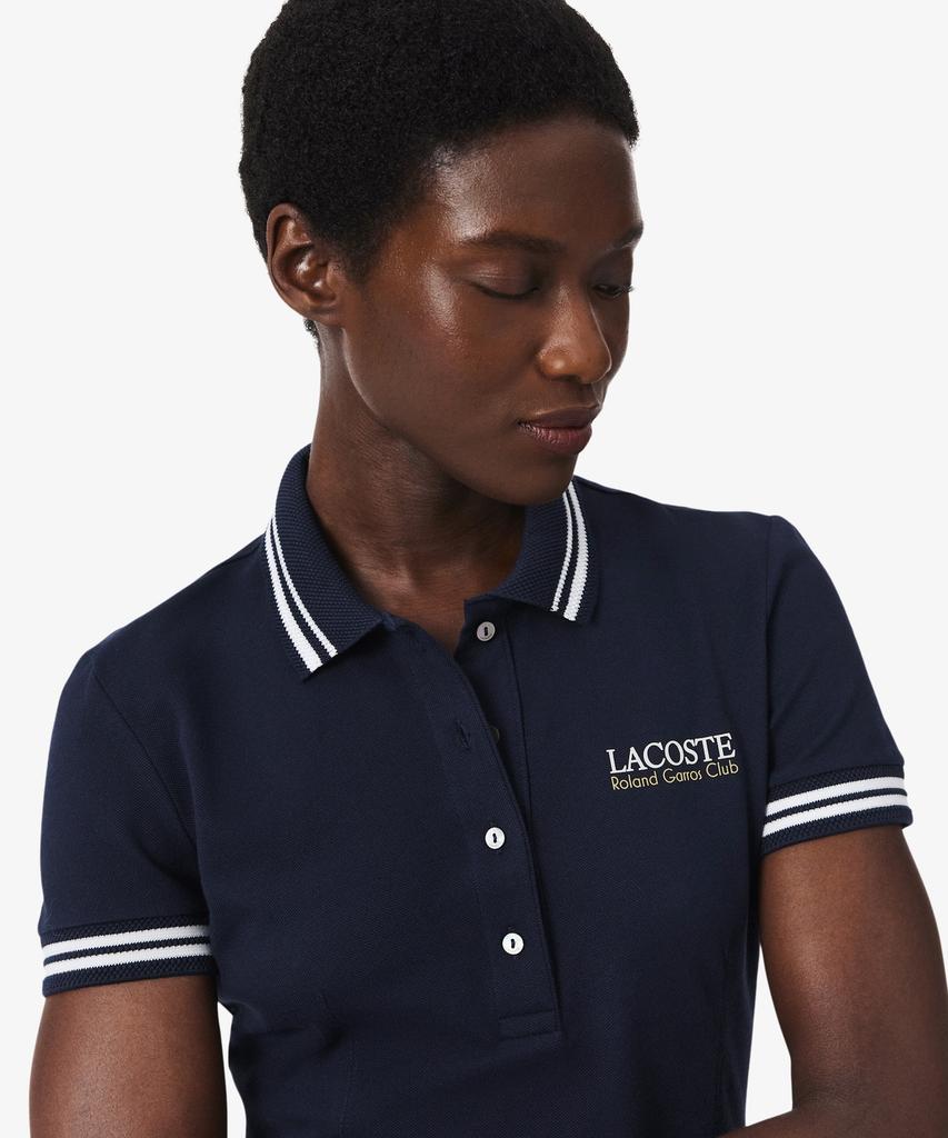LACOSTE Women'S Roland Garros Tennis Pique Polo Shirt Pf0582-56G 166