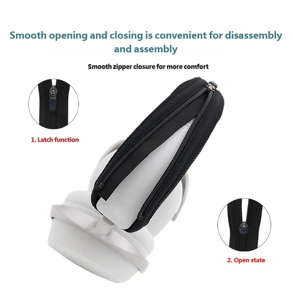 Soft And Lightweight Headband Cushion Cover For Over Ear Headphones Easy To Clean And Perfect Fit Enhanced Comfort