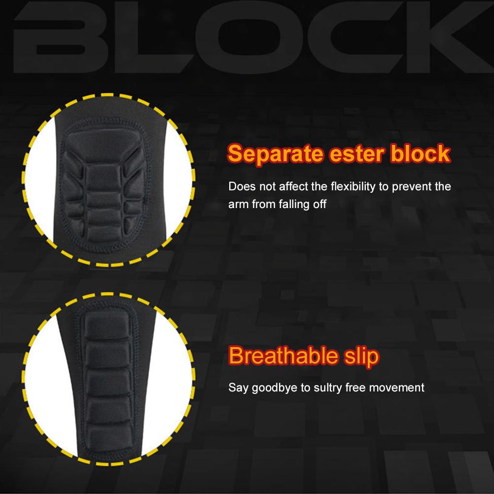 Elbow Sleeve Padded Compressed Arm Forearm Guard Sports Shooter Sleeves Protective Pads Support for Football Basketball