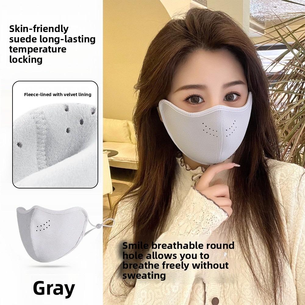 Dustproof Warm Mask Washable Face Cover New Face Mask  Autumn and Winter