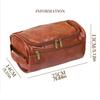 With Handle Cosmetic Storage Bag Waterproof Makeup Pouch Durable Men Toiletry Bag  Men