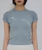 Peulleeoeob Muta Waffle Raglan T-Shirt (Fl-154_Sky)
