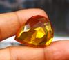 Awesome Big Offer 42.20 Carat Pear Shape Brazil Yellow Citrine Certified Gemstone SN644