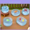 Micro Landscape Dollhouse Noctilucent Fish Tank With Resin Creative Decor For Living Room Tabletop Display