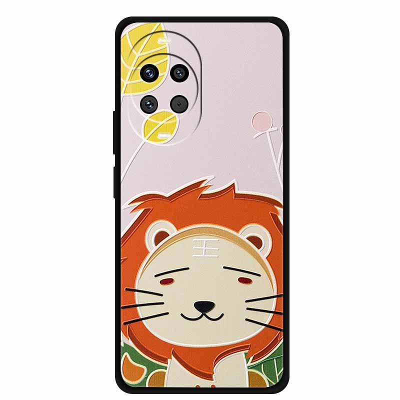Phone Case For Huawei nova 14 Pro 3D Relief Cover Flowers Emboss Back Cases Funda Coque for  nova14 Ultra 14Pro Casing Para