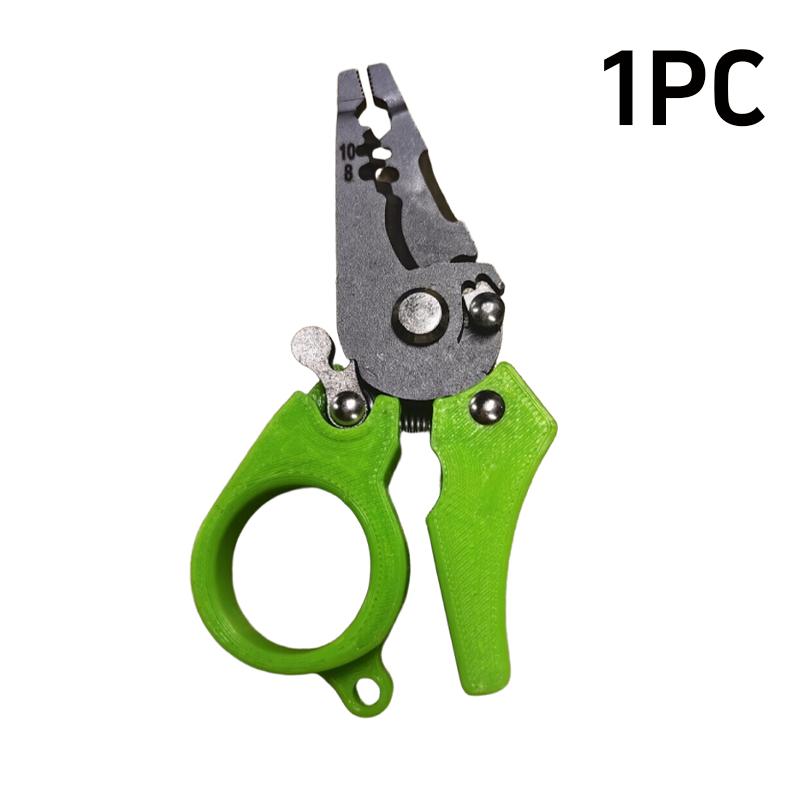 Mini Wire Strippers Pliers Multi-function Pocket-sized Splitting Wire Stripper Electricians Cable Cutting Crimping Pliers Tool
