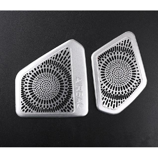 Metal For BMW 3 series G20 G28 -21 Accessories Car Dashboard Horn A Column Loudspeaker Decoration Cover Trim car-styling LHD