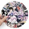 50-Piece Japanese Anime Graffiti Sticker Set for Phones, Computers, Refrigerators, and More