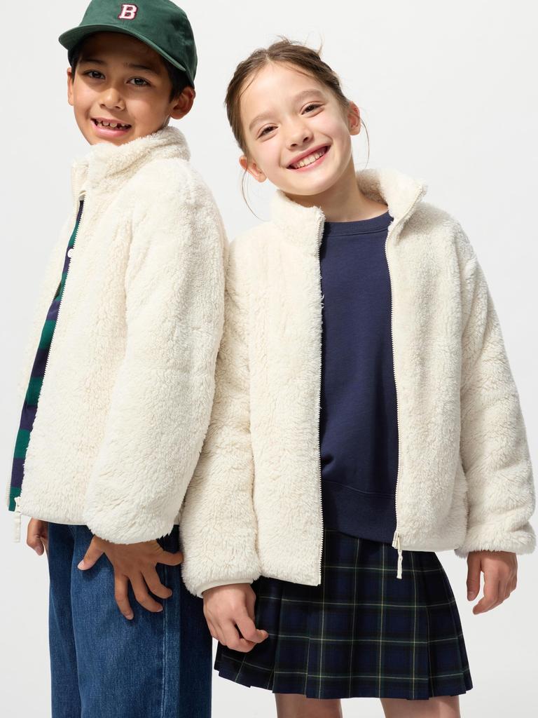 Uniqlo Kids Fluffy Fleece Full Zip Jacket