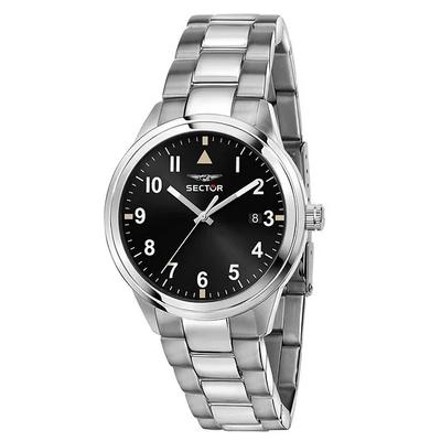 670 Date And Time Stainless Steel Black Dial Quartz R3253540014 Women's Watch