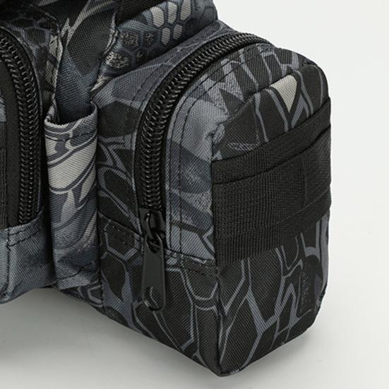 Camping Waist Bag with Adjustable Shoulder Strap Large Capacity Multiple Pockets Waterproof Multi-Functional Camping Bag Backpack