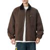 Men's Solid Color Camouflage Outdoor Sports Jacket Men's Pocket Button Casual Jacket