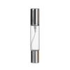 10Ml Double-Headed Perfume Glass Bottle Rolling And Mist Spray Aluminum Nozzle Glass Bottles Refillable Empty Fragrance Atomizer