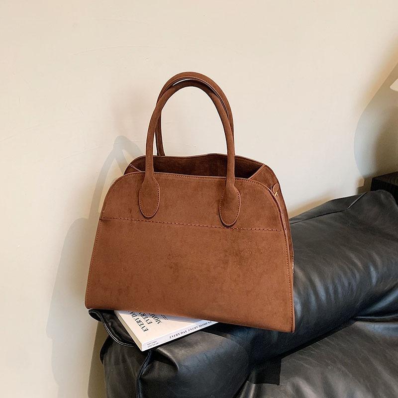 Neue Handtasche Umhängetasche Retro-Tasche matt große Kapazität strukturierte Tragetasche